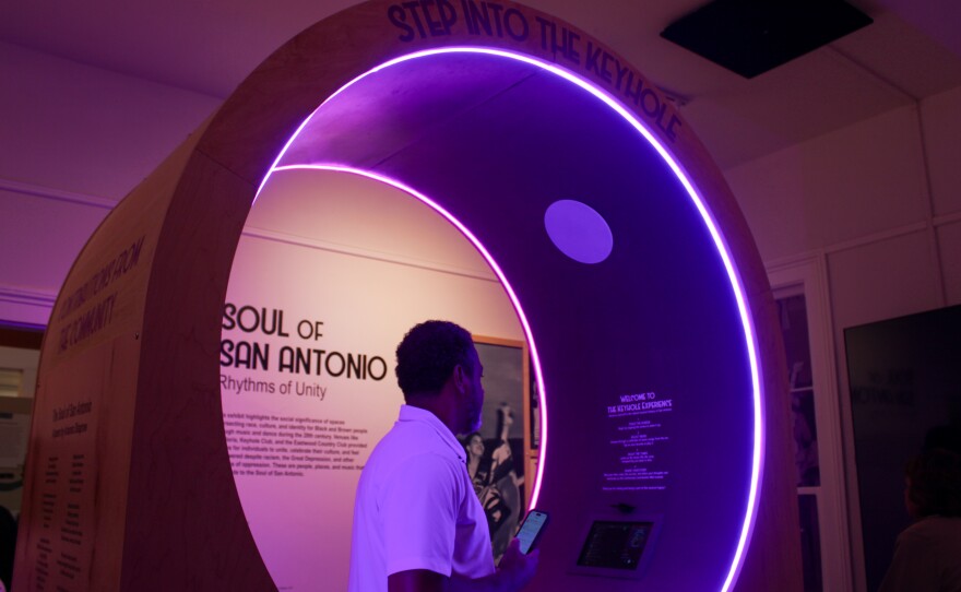 SAAACAM's current exhibit at La Villita is "Soul of San Antonio."