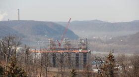 Shell's multi-billion dollar ethane cracker under construction in February, 2020. Photo: Reid R. Frazier