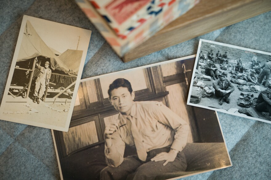 Richard Goo, whose parents emigrated from China, was stationed in Japan as part of the U.S. occupation after World War II.