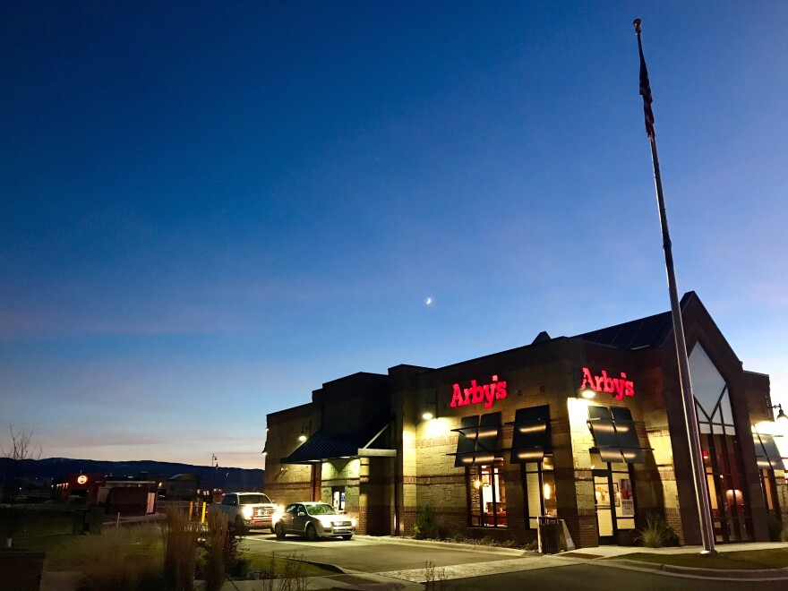 An Arby's in Bozeman, Mont. Arby's is the first major fast food chain to serve deer meat nationwide.