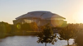 AT&T Stadium in the Arlington Entertainment District, pictured on Nov. 11, 2025, will be renamed Dallas Stadium during the FIFA World Cup 2026 events.