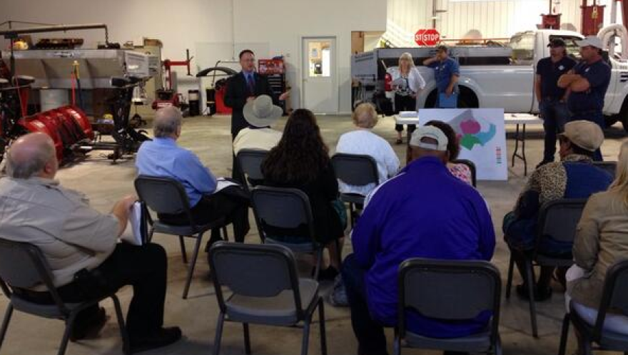 "Fairmont 101" class visits City Public Works Department
