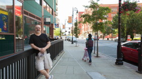 Steve Shultis, in downtown Springfield.