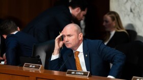 Sen. Mike Lee, R-Utah, as seen at an oversight hearing before the Senate Judiciary Committee, on Capitol Hill in Washington, Tuesday, Oct. 7, 2025.