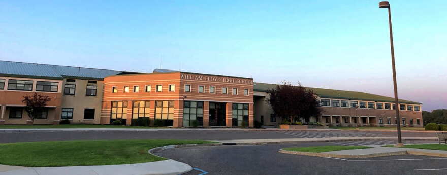 William Floyd High School in Mastic Beach, N.Y.