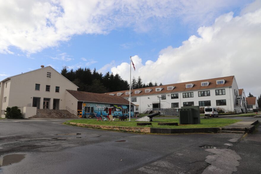 Mt. Edgecumbe High School student housing in Sitka is seen on Oct. 6, 2025.