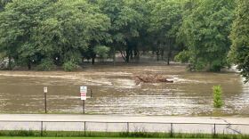 Currie Park Golf Course flooded