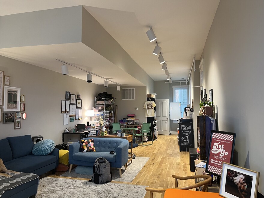 Midwestern Lesbian Founder and Co-owner Kelsey Ference says she wants the new office to be comfortable and welcoming.