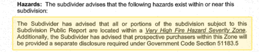 The fine print in the Andorra Lane Subdivision <a href="https://www.documentcloud.org/documents/5433967-Andorra-Lane-Subdivision-Public-Report.html">Public Report.</a>