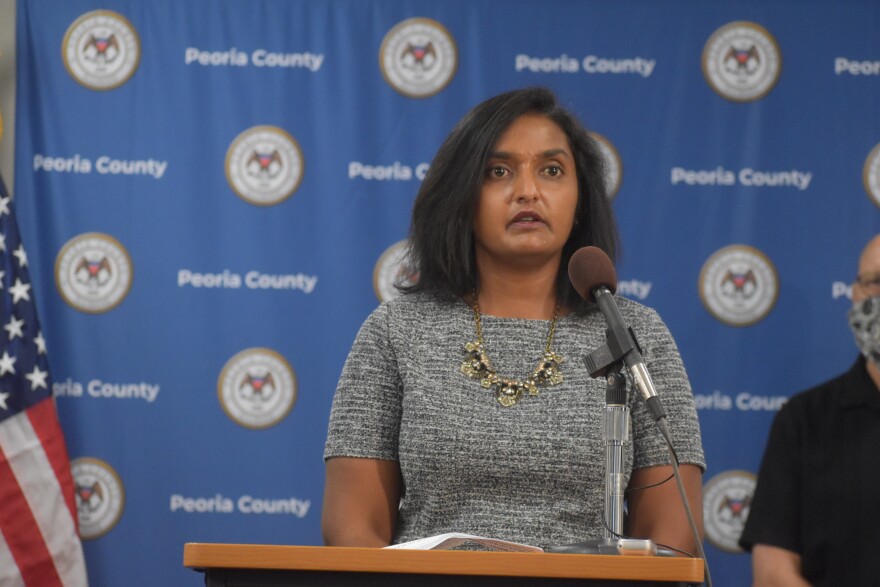 Peoria City/County Health Department Administrator Monica Hendrickson