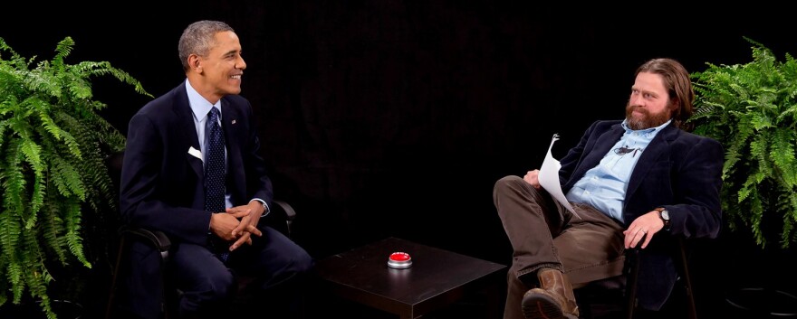 "Between Two Ferns" with Zach Galifinakis and special guest President Barack Obama.