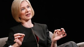 Technology co-inventor of CRISPR-CAS9 Jennifer Doudna speaks onstage at WIRED Business Conference Presented By Visa At Spring Studios In New York City on June 7, 2017 in New York City.  (Brian Ach/Getty Images for Wired)