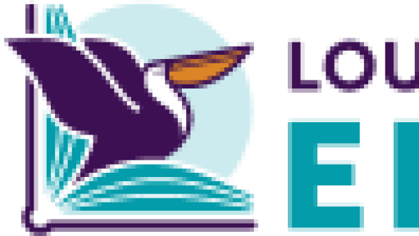 Louisiana Department of Education logo featuring a pelican