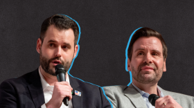 State Sen. Zach Wahls (left) and state Rep. Josh Turek are running to be the Democratic nominee in the 2026 U.S. Senate race.