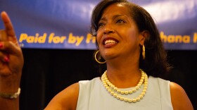 Democrat Jahana Hayes won the primary for the 5th Congressional District race. Hayes faces Republican Manny Santos on Nov. 6. 