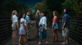 The cast of "Burn Ban."