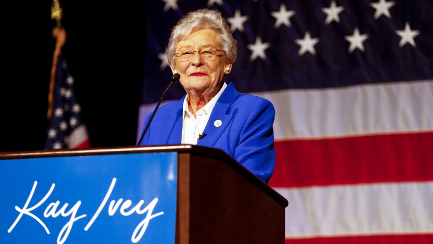 Alabama Gov. Kay Ivey is moving to ban sheriffs from pocketing funds for prisoners' meals.