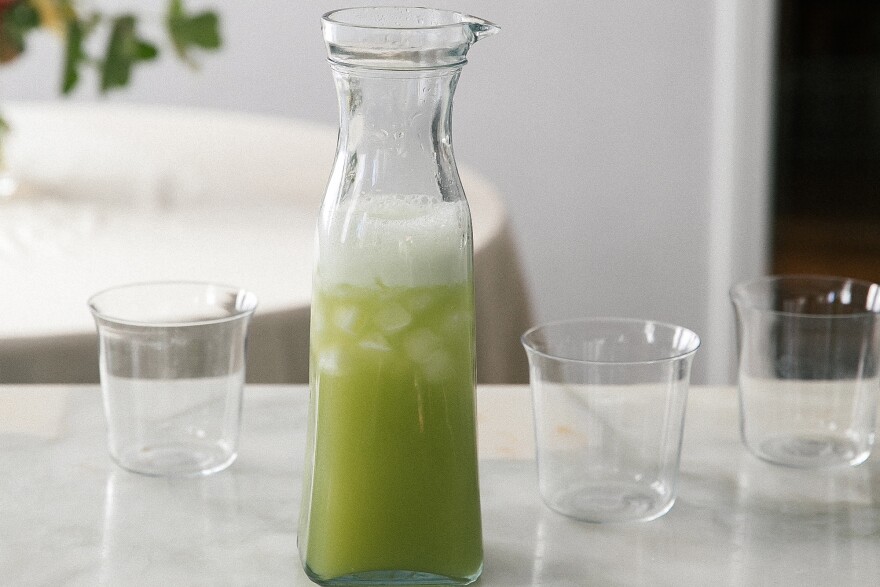 You don't need a juicer to make cucumber juice. Try blending them with water, then straining the mixture through a fine sieve