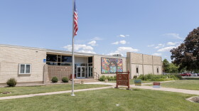 Exterior of the Peoria Public School's administrative building. 