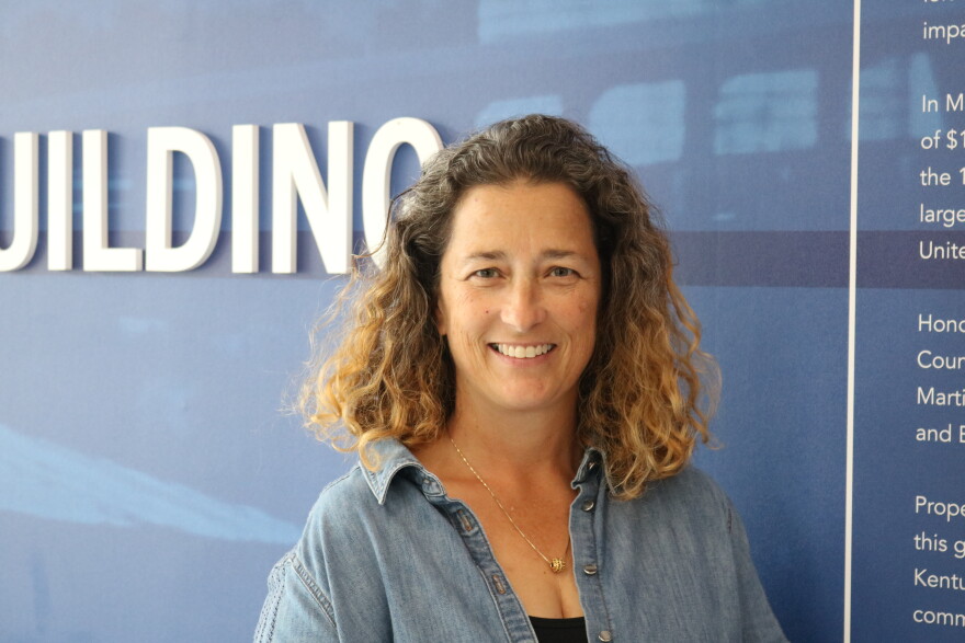 Meghan Wulster-Radcliffe is the director of strategy for equine initiatives at the University of Kentucky, on August 26, 2026 at the Martin-Gatton Agriculture Sciences Building. She's on three programs supported by United States Department of Agriculture grants that try to connect school-aged students to careers in fields like animal science and veterinary medicine.