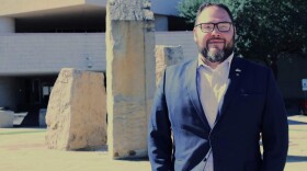 A portrait of Gabe Rivas.