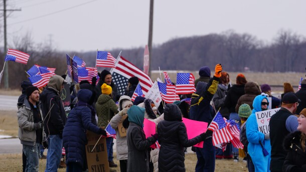 Education Secretary Linda McMahon and Turning Point USA's Erika Kirk visited Genoa-Kingston High School on Thursday, Feb. 2026. It was part of the U.S. Department of Education’s “History Rocks! Trail to Independence” tour.