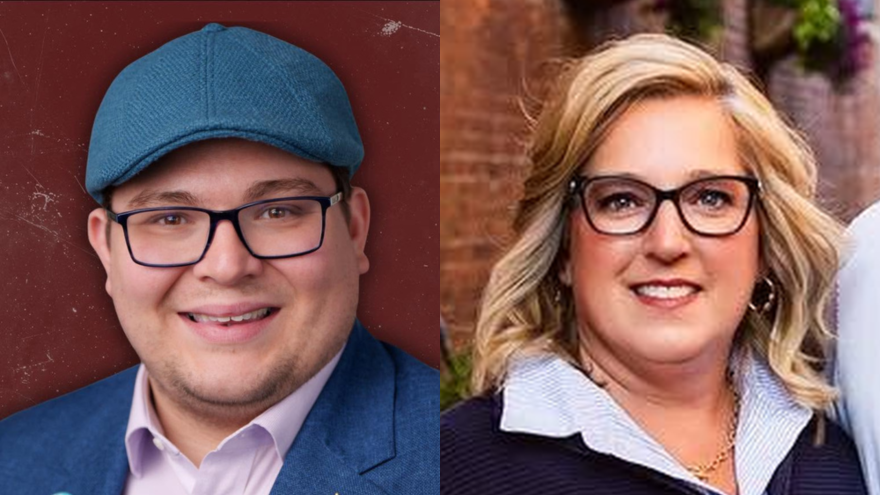 Indiana House District 30candidates from left to right: Democrat Jack Chance and Republican Paula Davis.