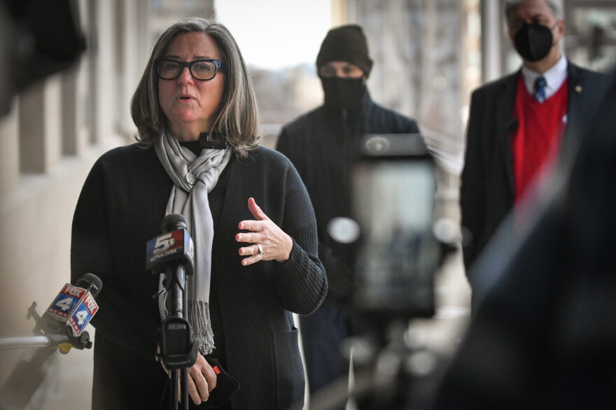 Michelle Shanahan-DeMoss implores the public Friday to not use firearms to celebrate should the Chiefs win on Sunday. Shanahan-DeMoss lost her 11-year-old daughter to celebratory gunfire in 2011.