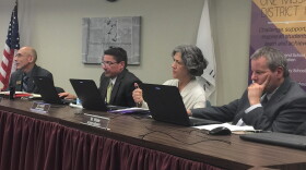 District 87 school board members meet