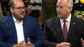  Ohio Auditor candidates: Taylor Sappington, Democratic candidate and Nelsonville auditor, and Keith Faber, Republican incumbent