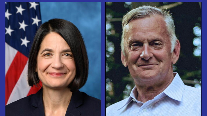 Democrat Becca Balint (left) and Republican Gerald Malloy