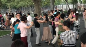 Dancers at Sunset Park in Brooklyn