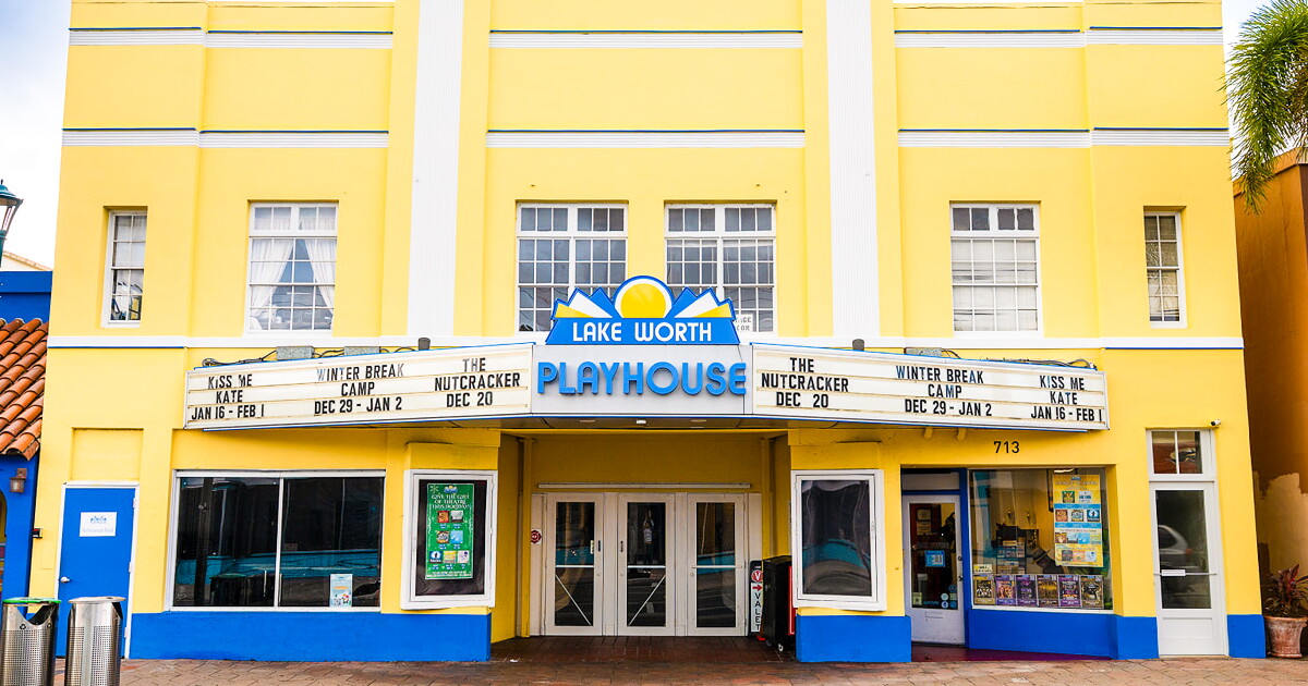 Palm Beach County's oldest theater gets a huge anonymous gift