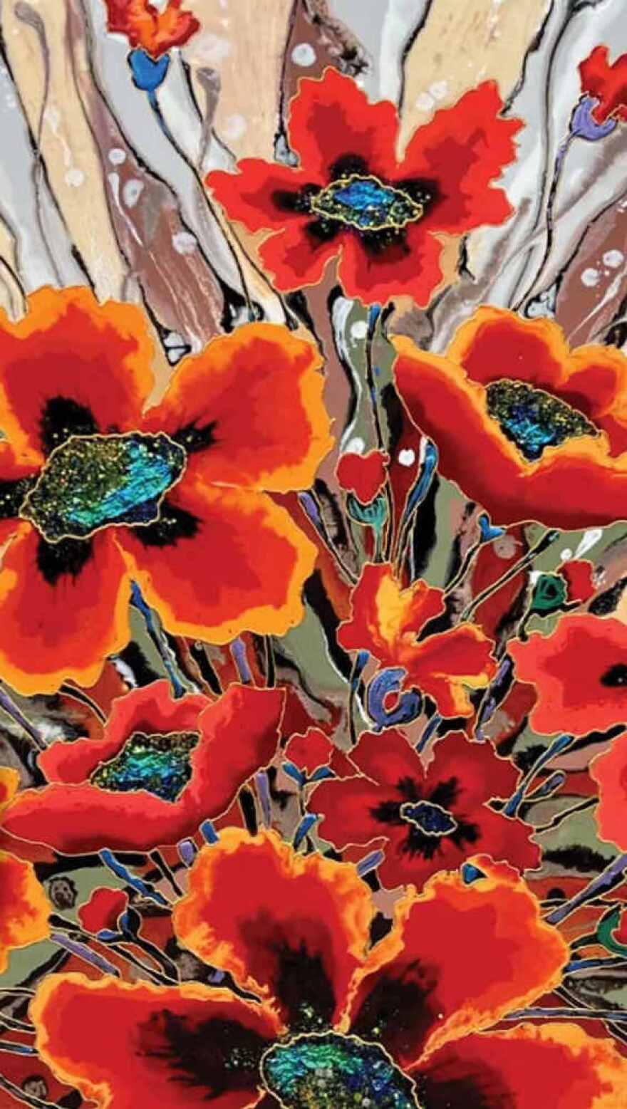 Featured art at the Sarasota Winter Fine Art Festival.