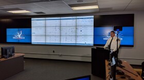 Kevin Wethington, IMPD's public communications safety chief, gave a demo of the website to reporters on Wednesday.