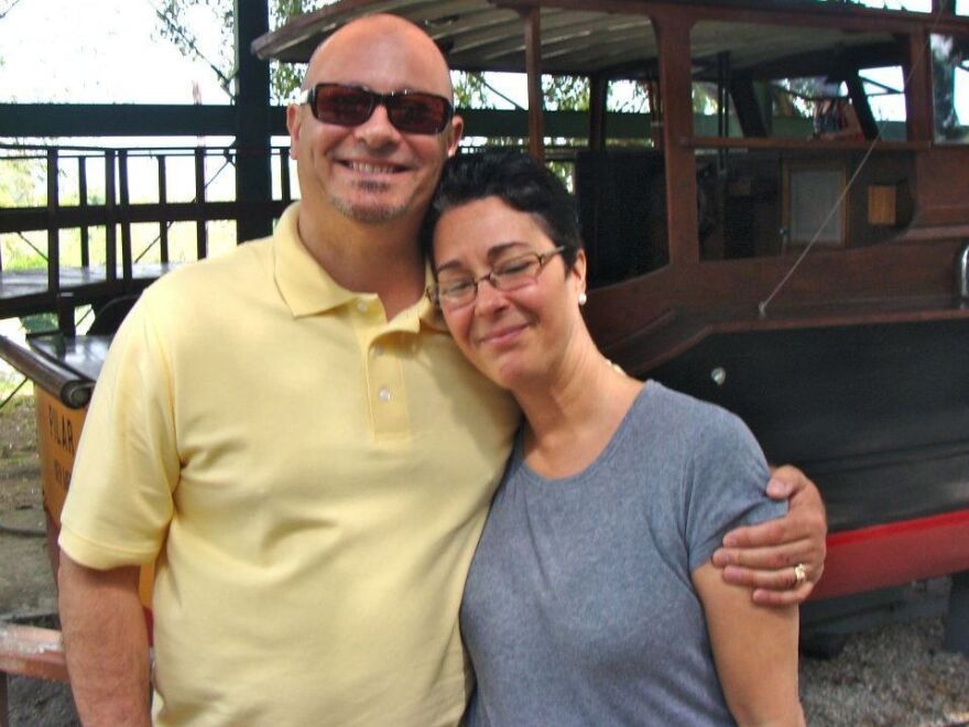Chef Guillermo Pernot and his wife, Lucia, in Havana in April.