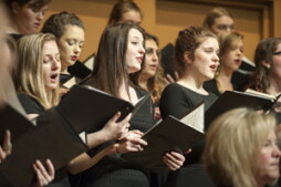 On March 22, 2015 the UNCW Choir and Orchestra held a recital in Beckwith Recital Hall. PHOTO BY: WILL PAGE/UNCW