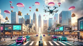 Futuristic AI-generated rendering of Charlotte