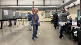 Election officials in more than 20 counties will participate in a pilot program designed to modernize poll challenges while maintaining voters’ private information. (Julia Goldberg/Source NM)