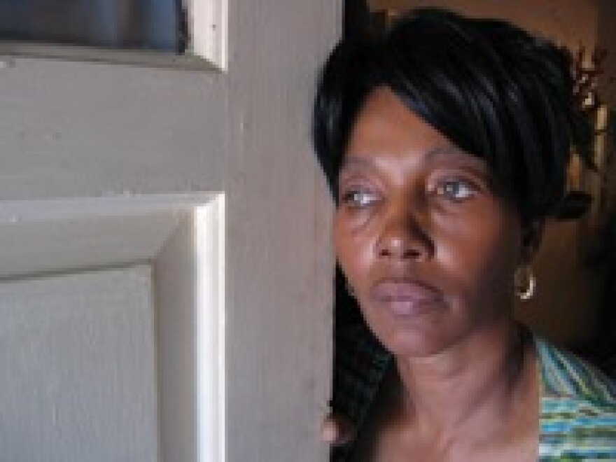 Cheri Clark, of Kansas City, was one of more than 100,000 Missourians who lost Medicaid coverage last year when Governor Matt Blunt passed cuts to the program.