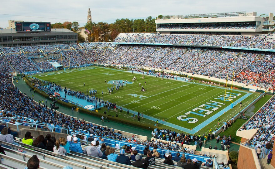 Football field at UNC-Chapel Hill