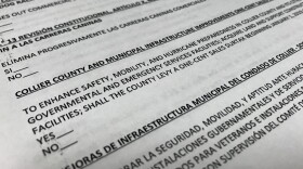 Collier County Ballot Question to Raise Sales Tax