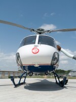Air Methods' helicopter in Pocola, Okla. The company owns five other Oklahoma bases under the Tulsa Life Flight brand that it bought in 2009.