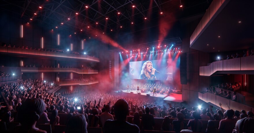 The Symphony's proposed new venue will host over 100 annual events, including popular artist acts and a few dozen Symphony performances. The building site, located near the South Plaza, will offer access to Kansas City transit and streetcar stops.