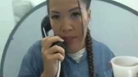 Unlike those on the outside trying to learn what’s happening behind the walls of Lowell Correctional Institution, Keiko Kopp reports from the inside, where she’s serving a three-year sentence. (Screenshot from TikTok account @kay_livenews)