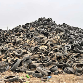 A pile of tires off Iona road in Idaho Falls has been accumulating for decades