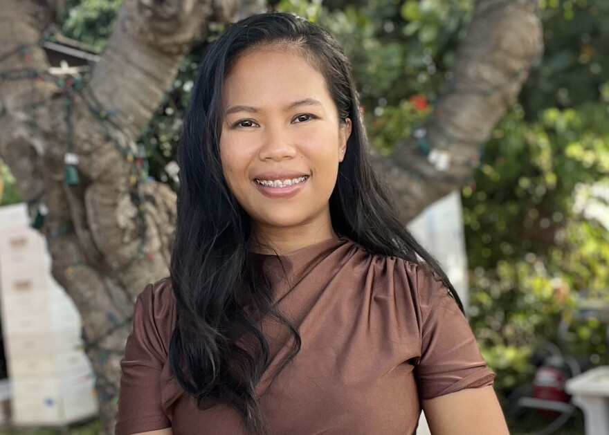 Irish Mahoney of Umani Farms Maui won MEO's largest grant in the Best Business Plan contest.