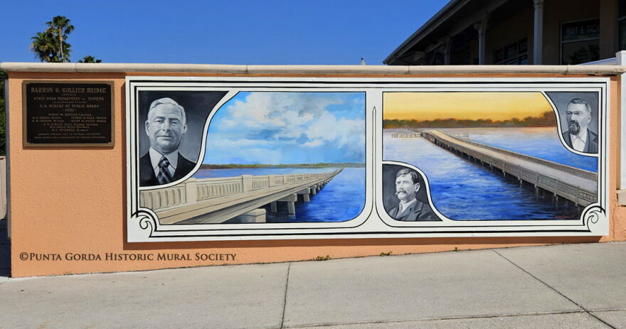 'Harbor Bridges' mural