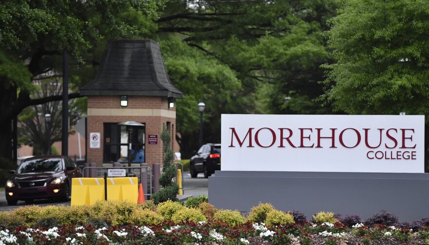 Billionaire Robert F. Smith surprised nearly 400 graduates of Morehouse College in Atlanta when he announced he would eliminate their student debt — an amount estimated at $40 million. (Mike Stewart/AP)