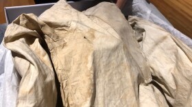 The Kentucky Historical Society in Frankfort has the blood-stained shirt William Goebel was wearing the morning he was shot in front of the Old State Capitol